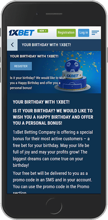 Your Birthday With 1xBet