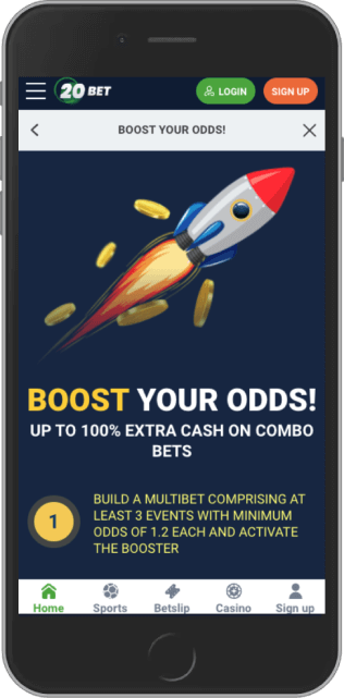 Up To 100% Extra Cash On Combo Bets