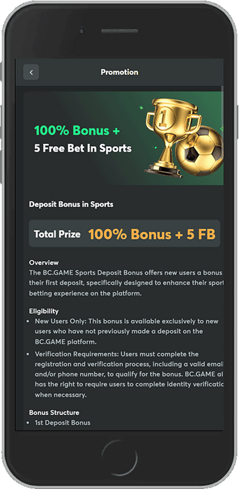 BC.game Sports Deposit Bonus 