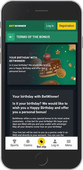 Use Your Birthday Free Bet