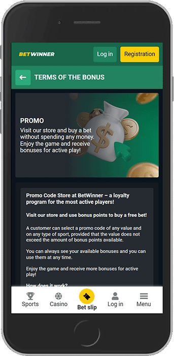 Promo Code Store At Betwinner