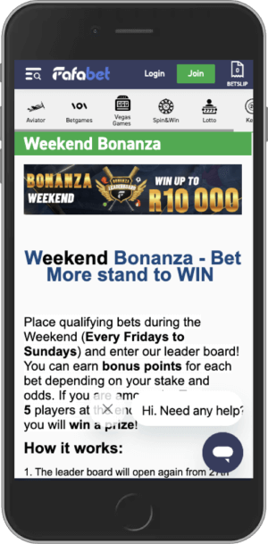 Weekend Bonanza - Bet More stand to WIN