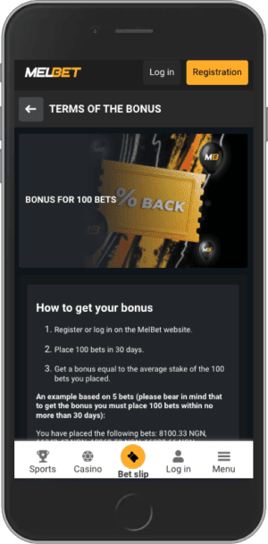 Bonus For 100 Bets