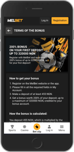 melbet 200% first deposit bonus