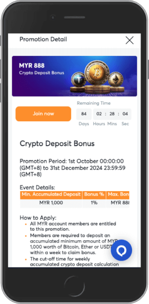 Crypto Deposit Bonus