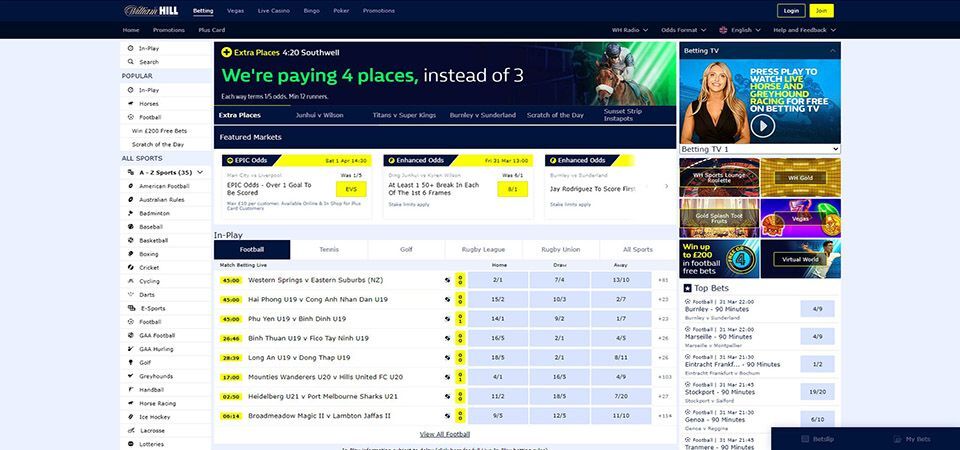 Website in Cuba – WilliamHill