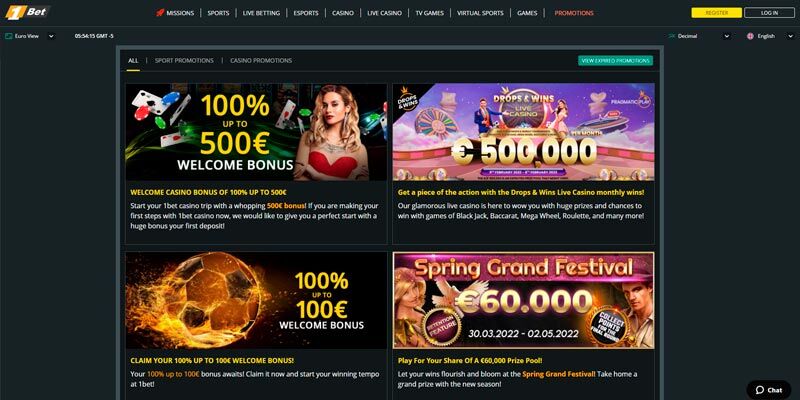 Biggest Switzerland betting site – 1Bet