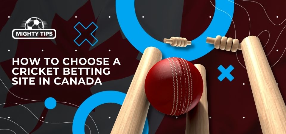 Graphics for section How to choose a cricket betting site in Canada