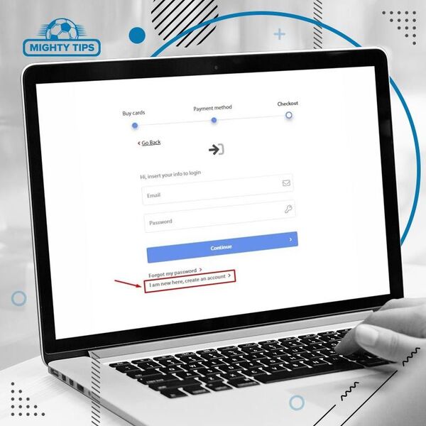 AstroPay account creation button