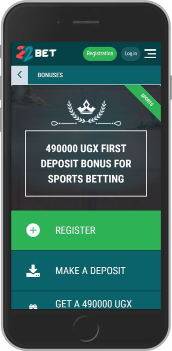 Welcome Bonus Up to 490,000 UGX for Sports Betting