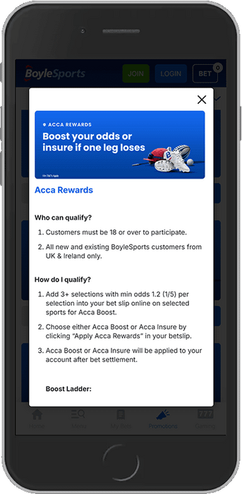 Boost Your Odds or Insure Your Acca