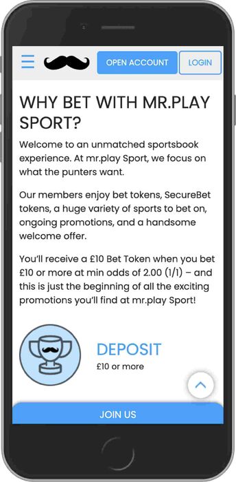 MR.PLAY SPORT’S REWARDING WELCOME OFFER