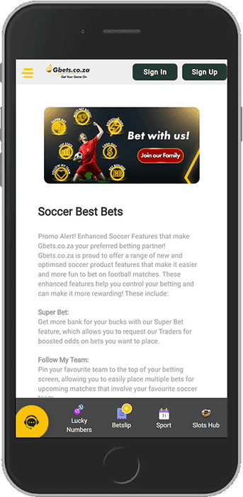 Soccer Best Bets – Enhanced Soccer Features