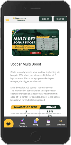 gbets multibet bonus