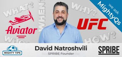 SPRIBE founder David Natroshvili spoke to MightyTips about the partnership between Aviator and UFC