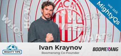 MightyTips spoke to Boomerang’s Ivan Kraynov on their partnership with AC Milan