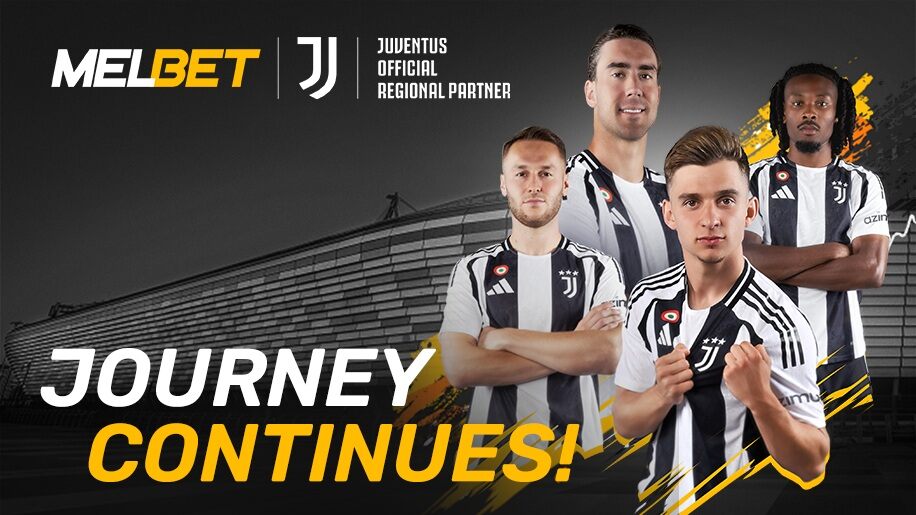 Promo photo for collaboration between MelBet and Juventus