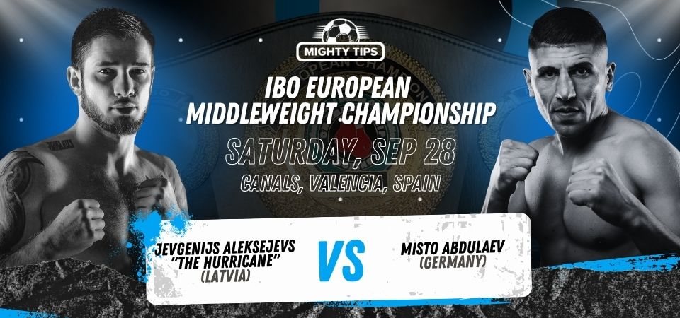 graphics about the IBO European middleweight title