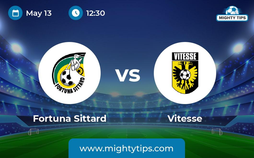 ᐉ Fortuna Sittard vs Vitesse prediction [100% free] Betting tips | 13.