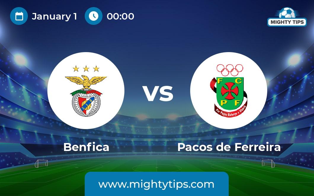 Benfica vs 2025 pacos ferreira h2h