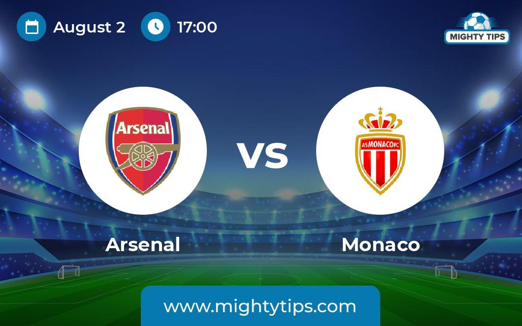 Arsenal Vs Monaco Prediction Odds And Betting Tips 02082023 Emirates Cup 5016