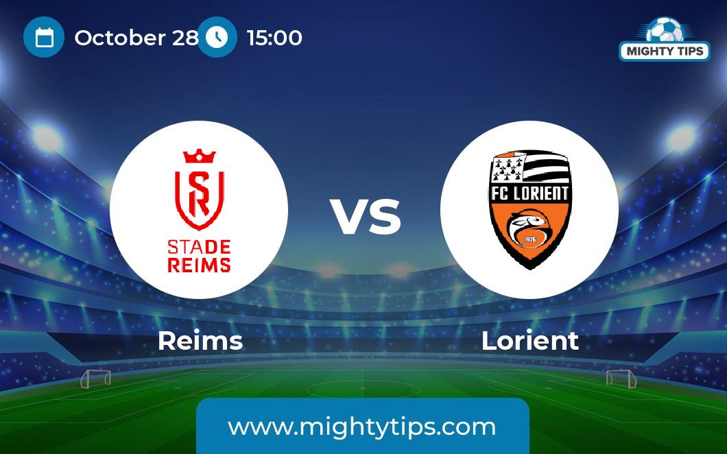 Reims vs Lorient Prediction, Odds & Betting Tips | 28.10.2023 | Ligue 1