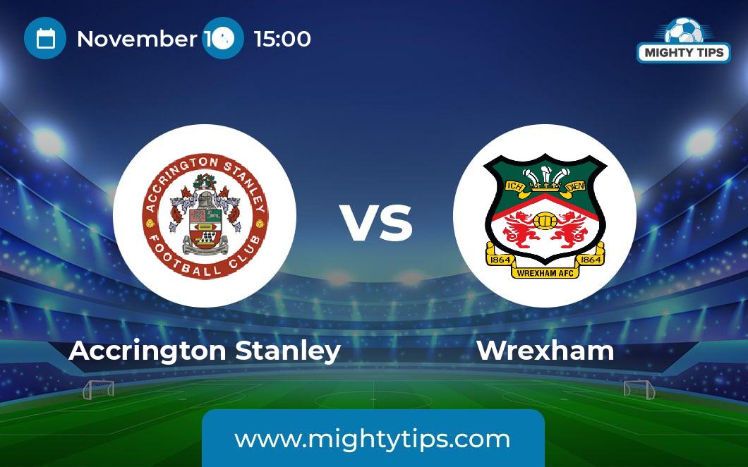 Accrington Stanley Vs Wrexham Prediction, Odds & Betting Tips | 18.11. ...