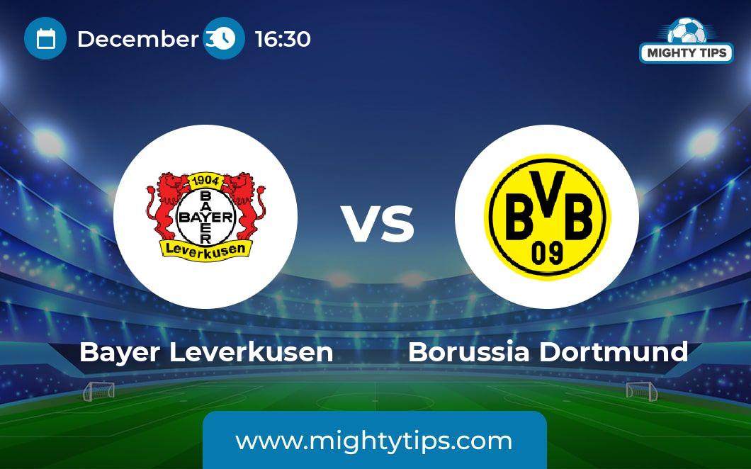 Bayer Leverkusen Vs Borussia Dortmund Prediction Odds And Betting Tips 03122023 Bundesliga 