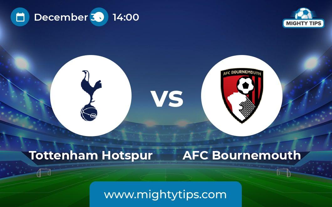 Tottenham Hotspur Vs Bournemouth Prediction, Odds & Betting Tips | 31. ...