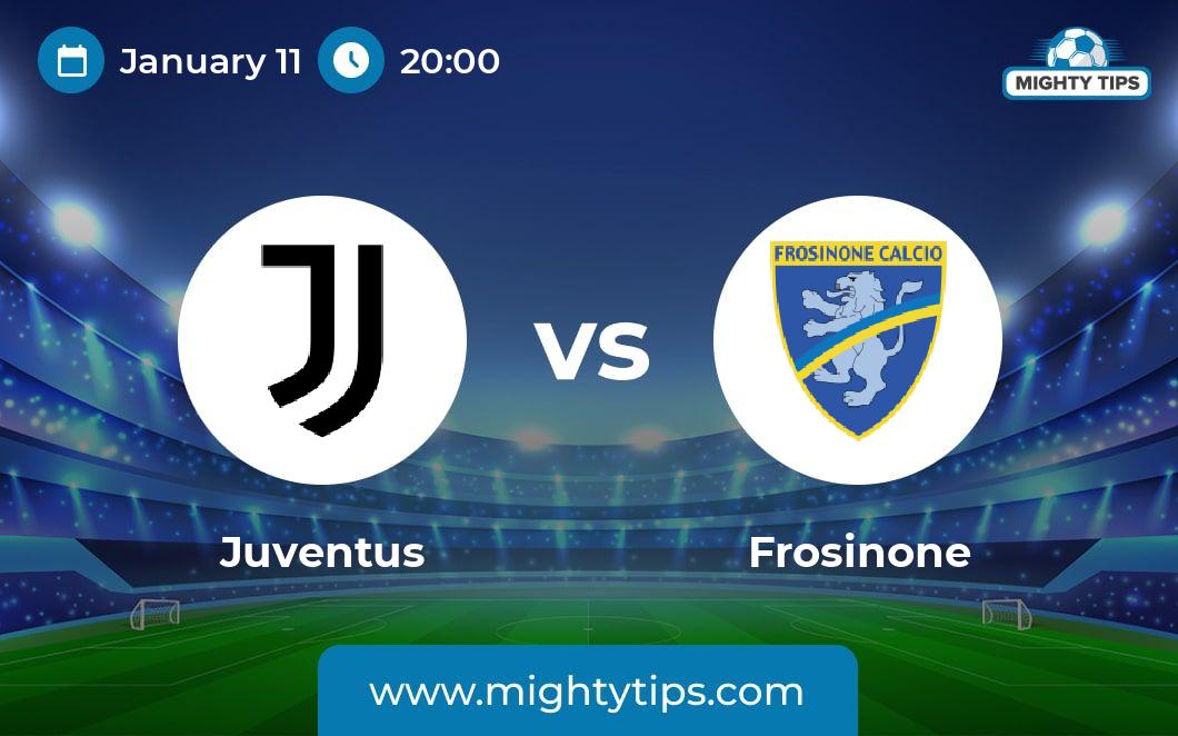 Juventus vs Frosinone Prediction, Odds & Betting Tips | 11.01.2024