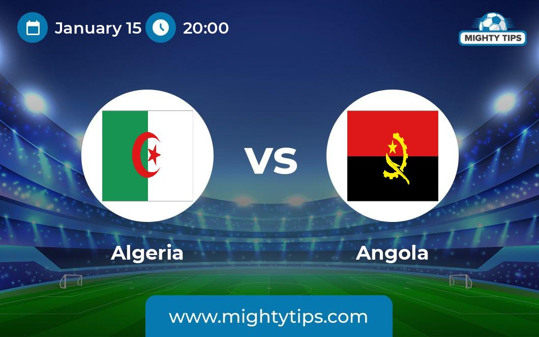 Algeria vs Angola Prediction, Odds & Betting Tips 15.01.2024 Africa