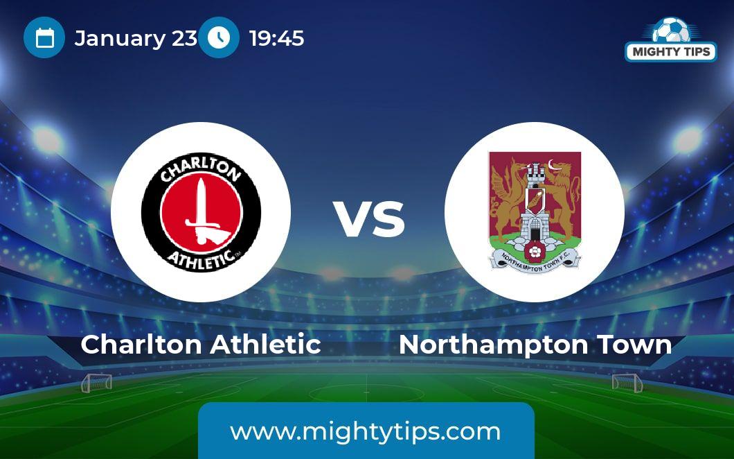 Charlton vs Northampton Prediction, Odds & Betting Tips 23.01.2024