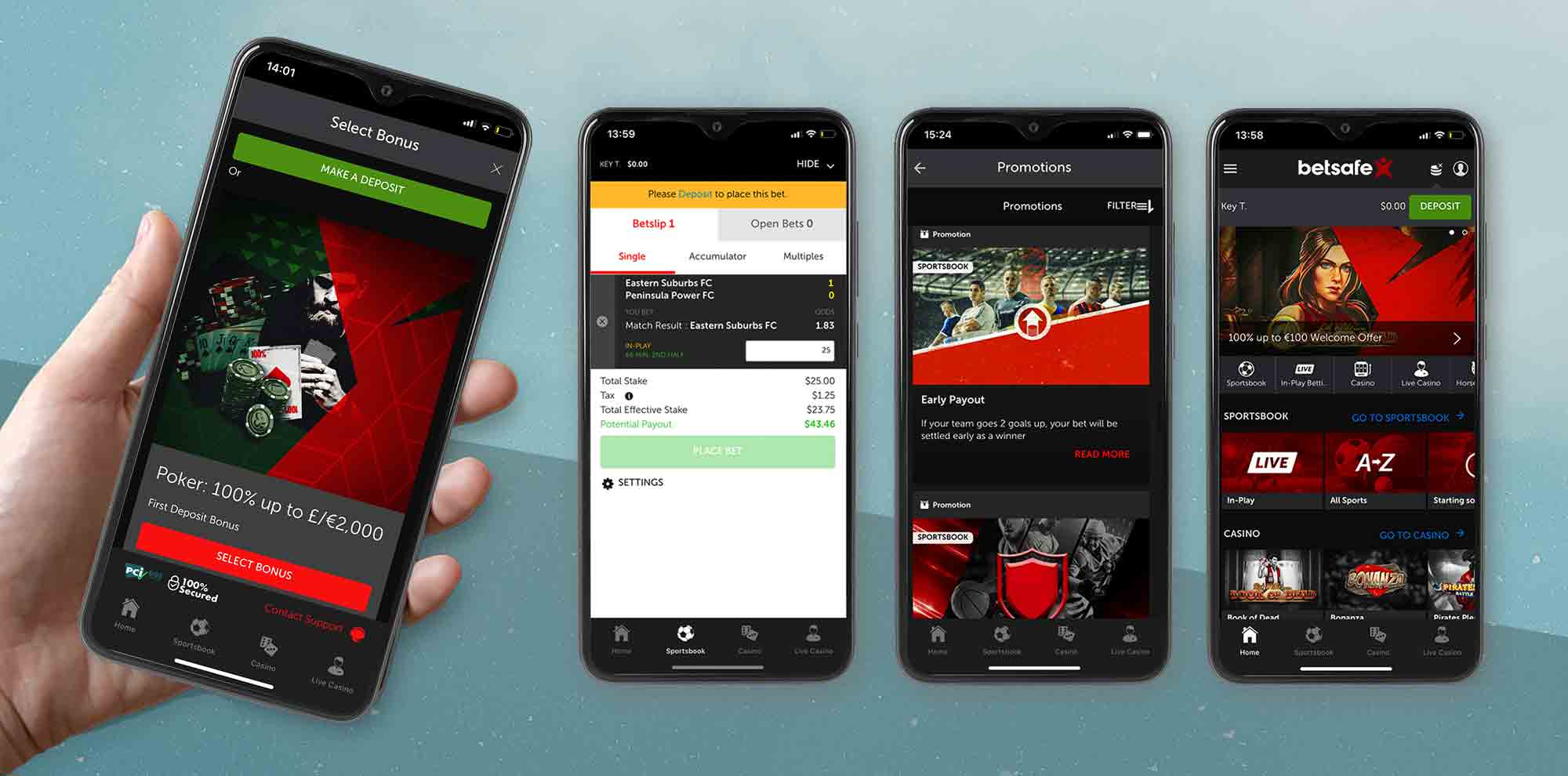 Betsafe poker mobile app