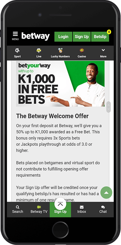 Betway Betting Bonuses And Promos For Zambia 2021